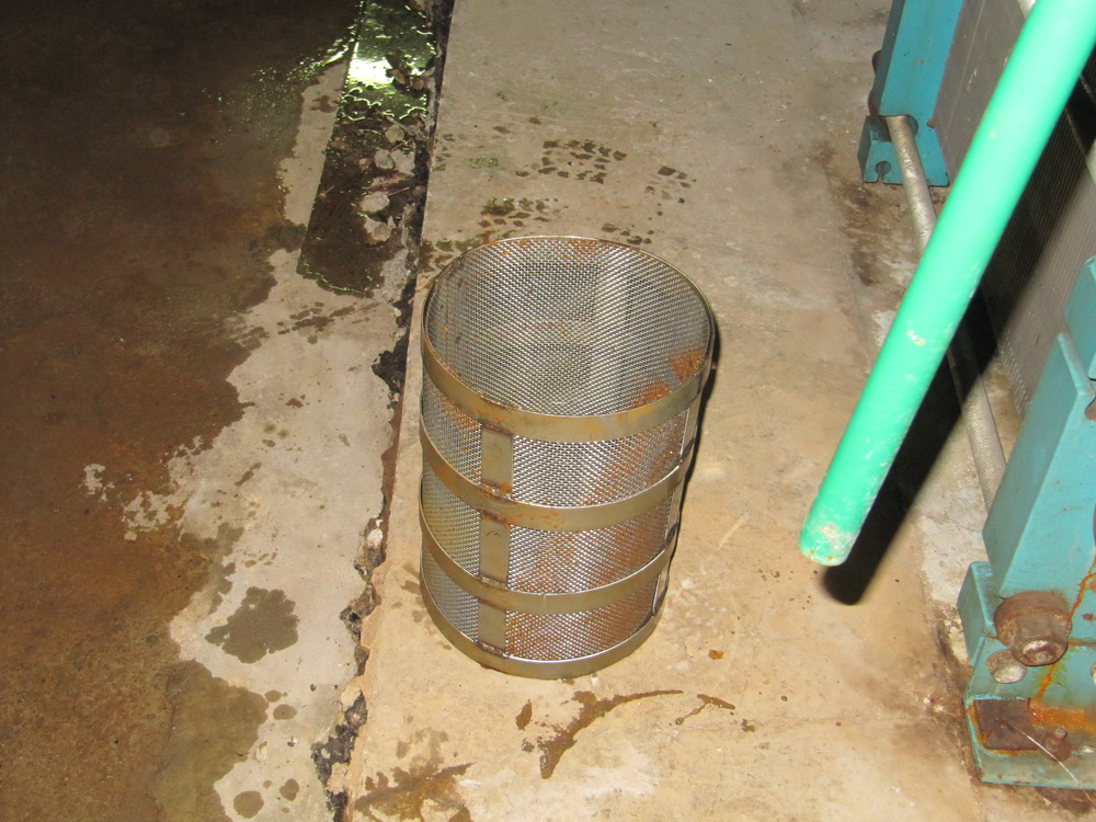 Система Лед - вода, фильтр после применения метода